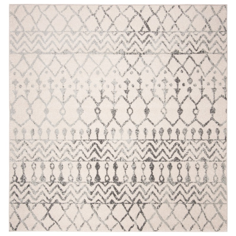 Blackheart Performance Southwestern Rug Bungalow Rose Rug Size: Square 3′