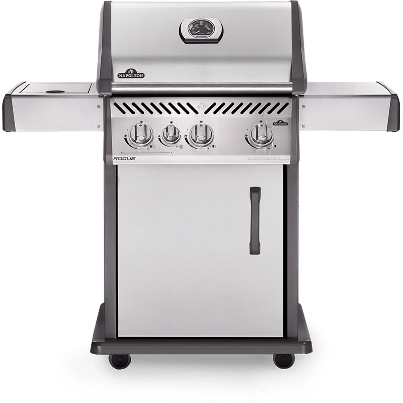 Napoleon Bbq R425SBPSS Rogue 425 SB with Range Side Burner , Stainless Steel , Propane