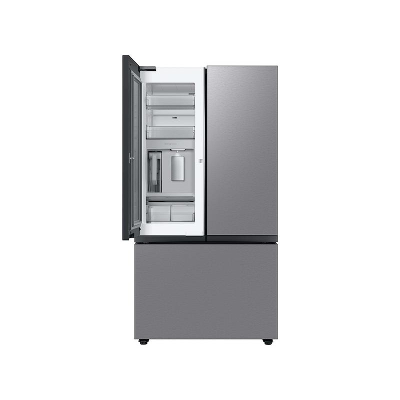 Samsung RF30BB6600QL Bespoke 3-Door French Door Refrigerator (30 Cu. Ft.) With Beverage Center In Stainless Steel