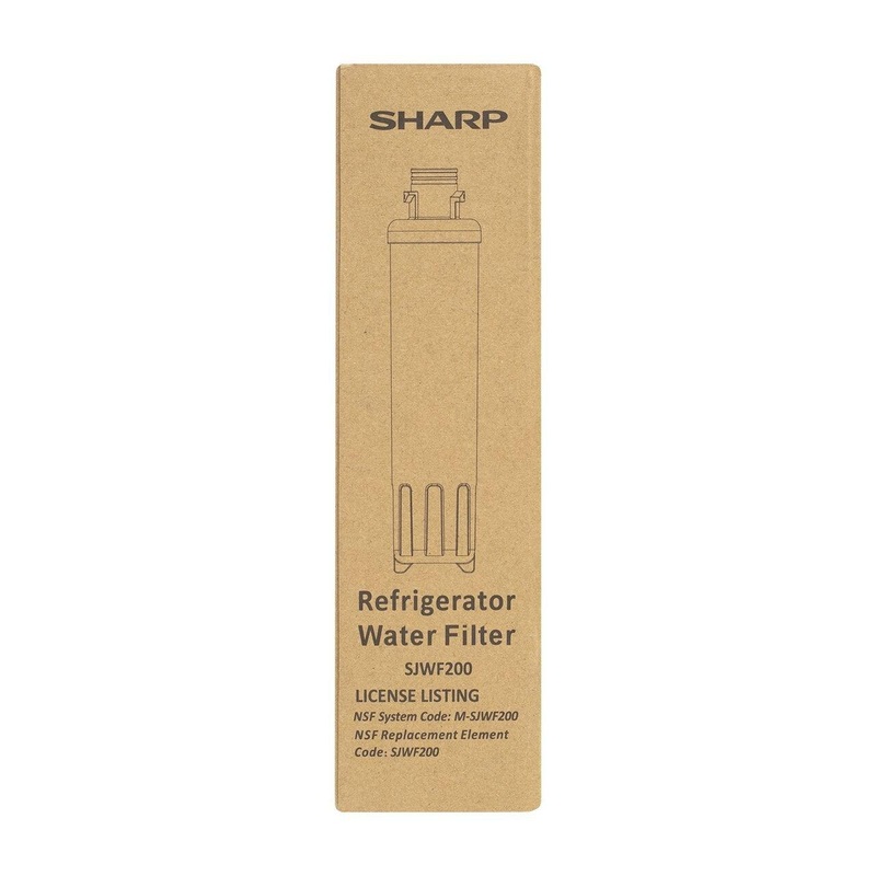 Sharp SJWF200 Replacement Water Filter for Sharp SJG2254FS Refrigerator