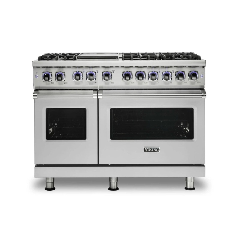 Viking 7 Series VGR74826GSS 48″ Stainless Steel Freestanding Gas Range