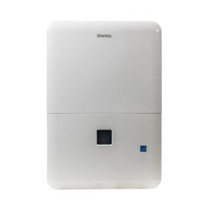 DDR050BJP2WDB Danby 50 Pint Dehumidifier with Pump in White