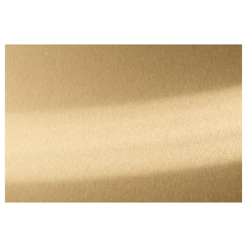 Monogram ZK1BN364VRH Monogram 36″ Rh Column Panel Brass Designer Collection