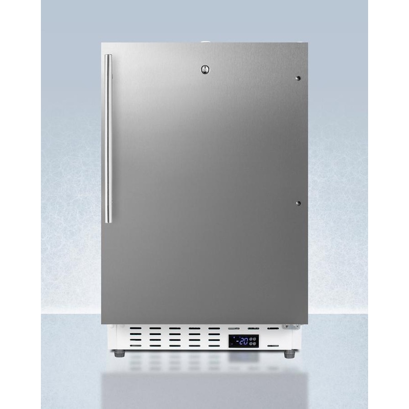Summit ADA305AFSSHV 20″ Wide Built-In Healthcare All-Freezer, Ada Compliant