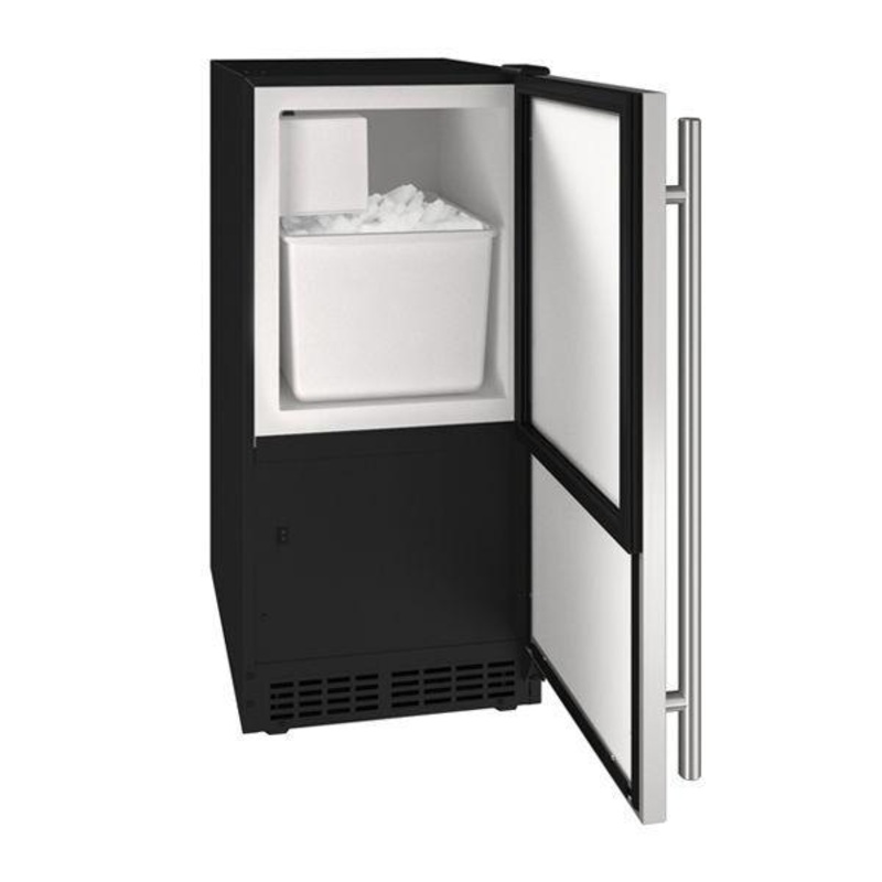 U-Line UACR115SS01A Acr115 15″ Crescent Ice Maker With Stainless Solid Finish (115 V/60 Hz Volts /60 Hz Hz)