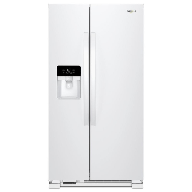 Whirlpool WRS335SDHW 36-inch Wide Side-by-Side Refrigerator – 25 cu. ft.