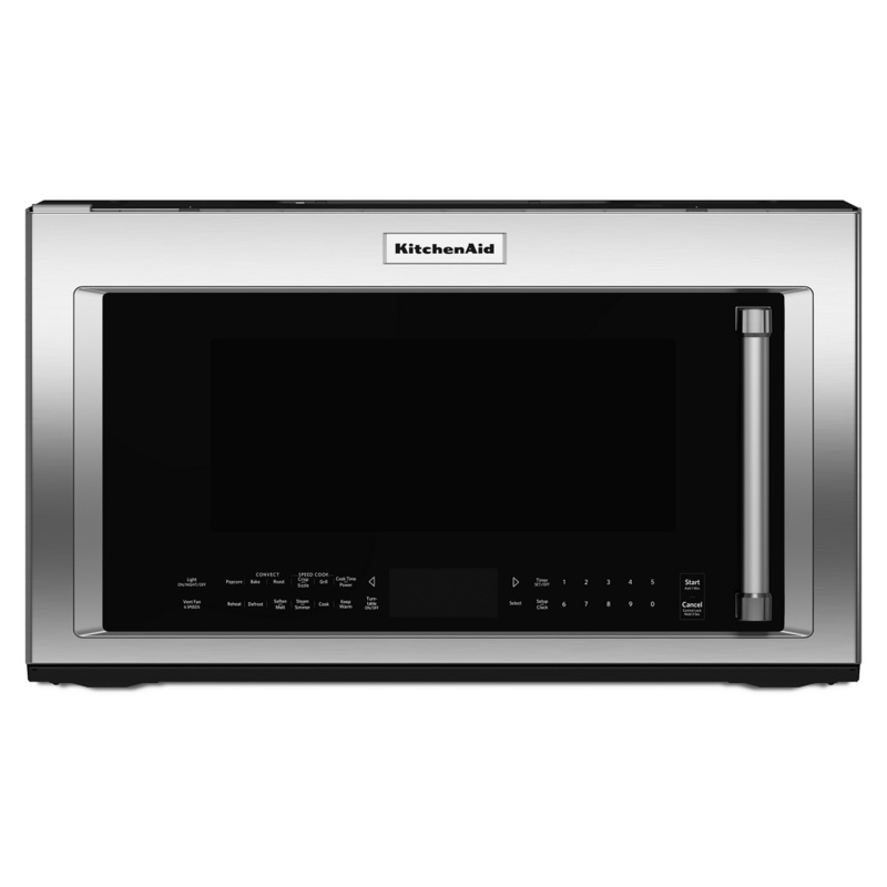 Kitchenaid KMHP519ESS 30″ 1200-Watt Microwave Hood Combination with Convection Cooking
