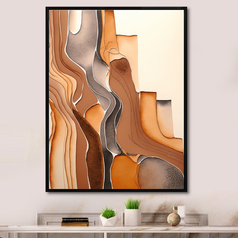 Wanderings in Canyon Ridge II – Print on Canvas Ivy Bronx Size: 24″ W x 32″ H Format: Gold Floater Framed Canvas