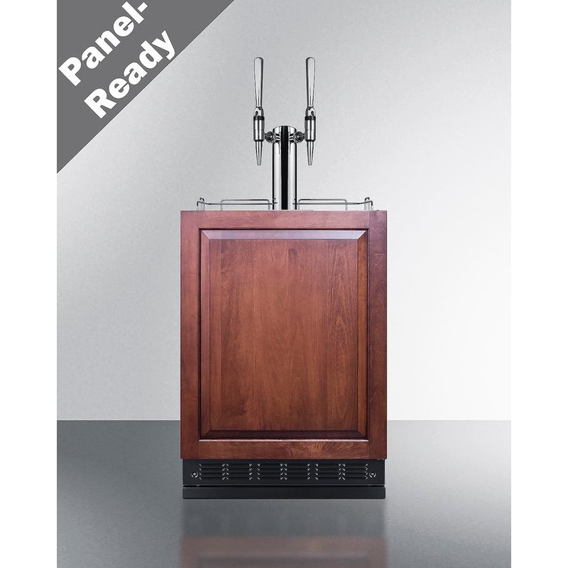 Summit SBC7BRSIFNCF2 24″ Wide Nitro Coffee Kegerator (panel Not Included)