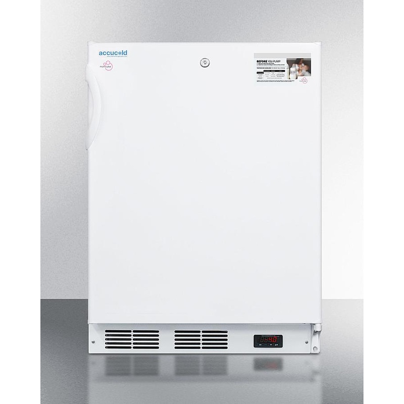 Summit VT65MLBIMCADA 24″ Wide Momcube(r) Breast Milk Freezer, ADA Compliant