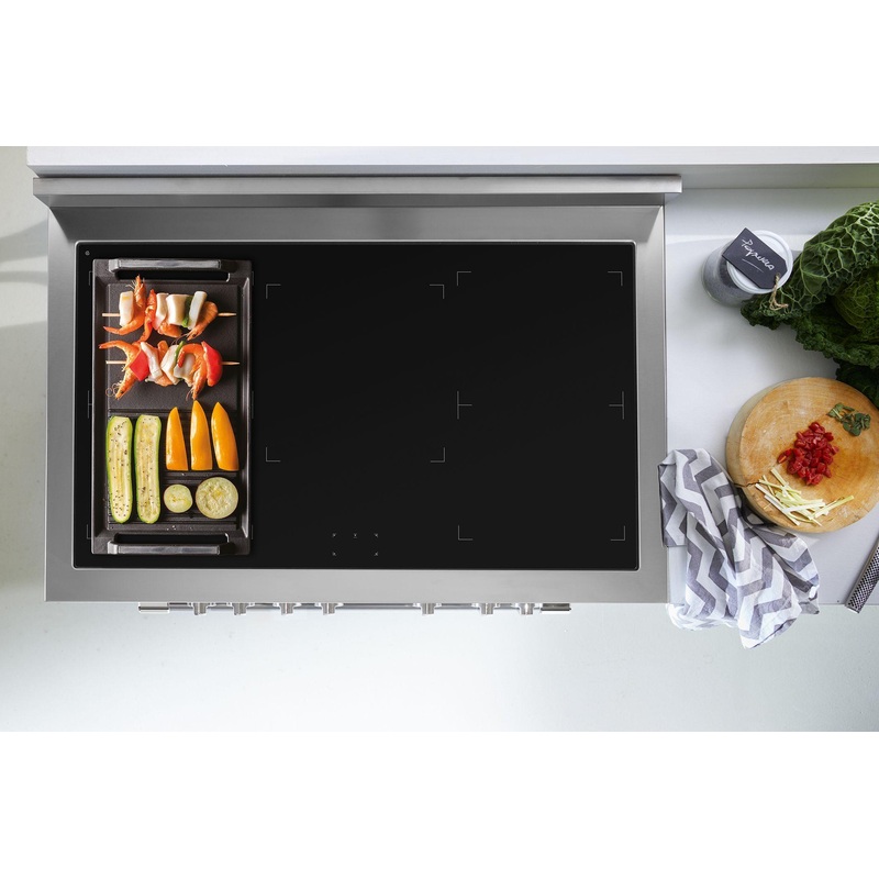 Verona VEINDGRD Cast Iron Grill/Griddle For Induction Top Ranges