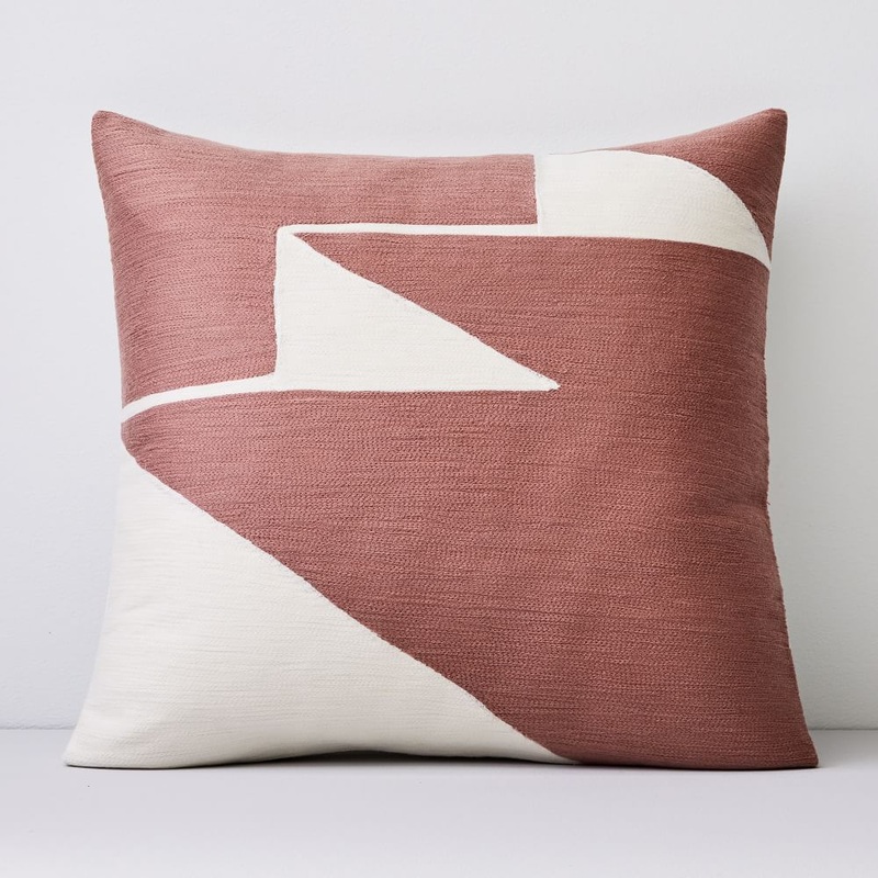 Crewel Steps Pillow Cover No Insert-18″x18″