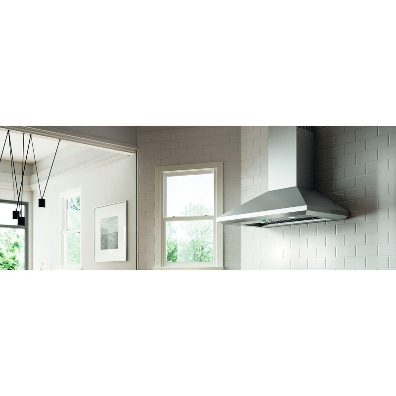 Elica ELN636SS LEONE Wall Mount Range Hood 36″ wide – 600CFM