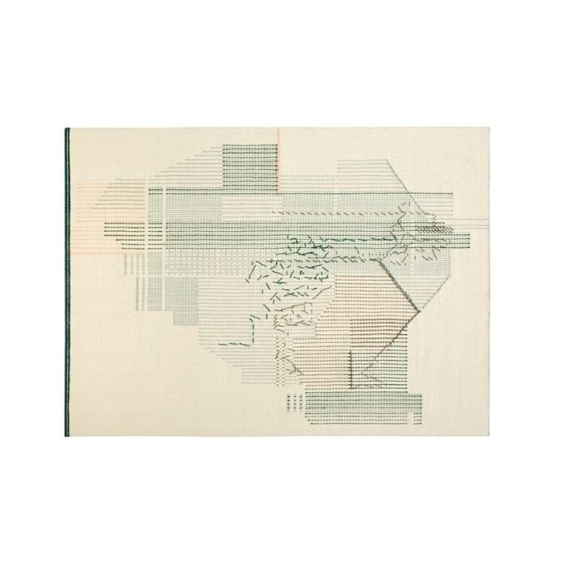 Backstitch Composition Rug