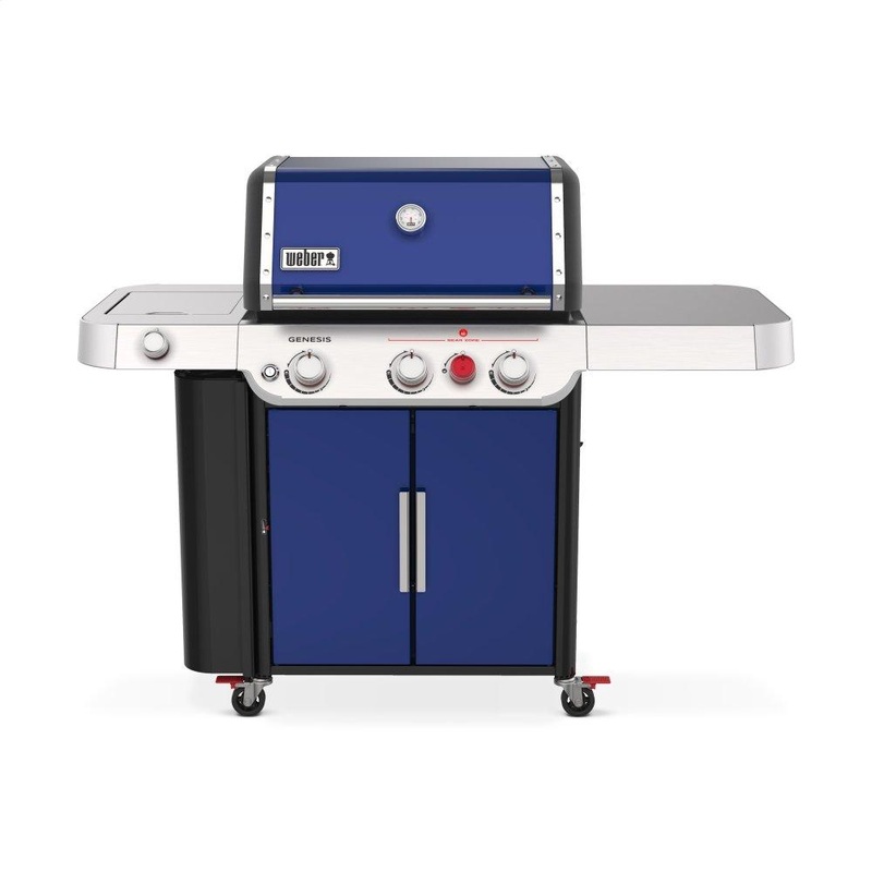 GENESIS E-335 Gas Grill – Deep Ocean Blue LP