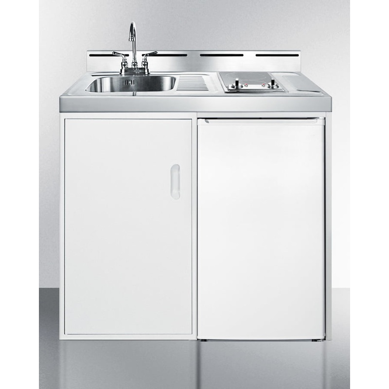 Summit C39ELAUTOGLASS 39″ Wide All-In-One Kitchenette