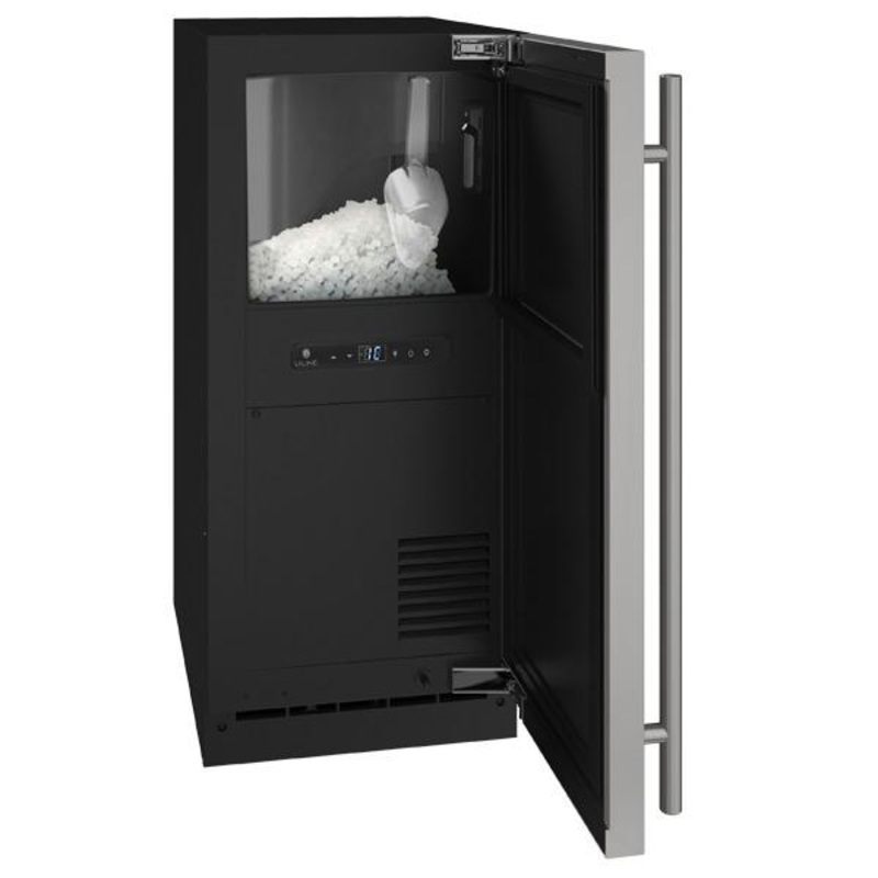 U-Line UHNB315SS01A Hnb315 / Hnp315 15″ Nugget Ice Machine With Stainless Solid Finish, No (115 V/60 Hz Volts /60 Hz Hz)