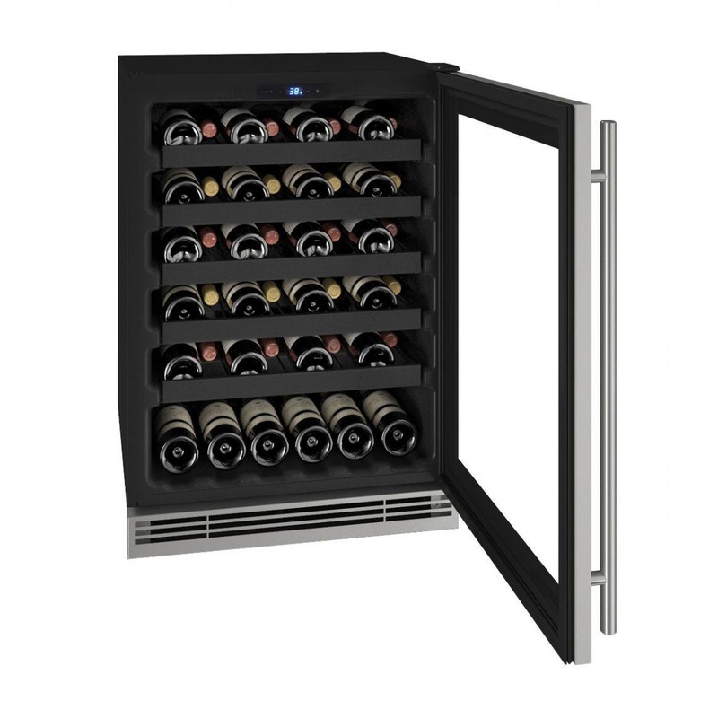 U-Line UHWC124SG01A Hwc124 24″ Wine Refrigerator With Stainless Frame Finish (115V/60 Hz Volts /60 Hz Hz)