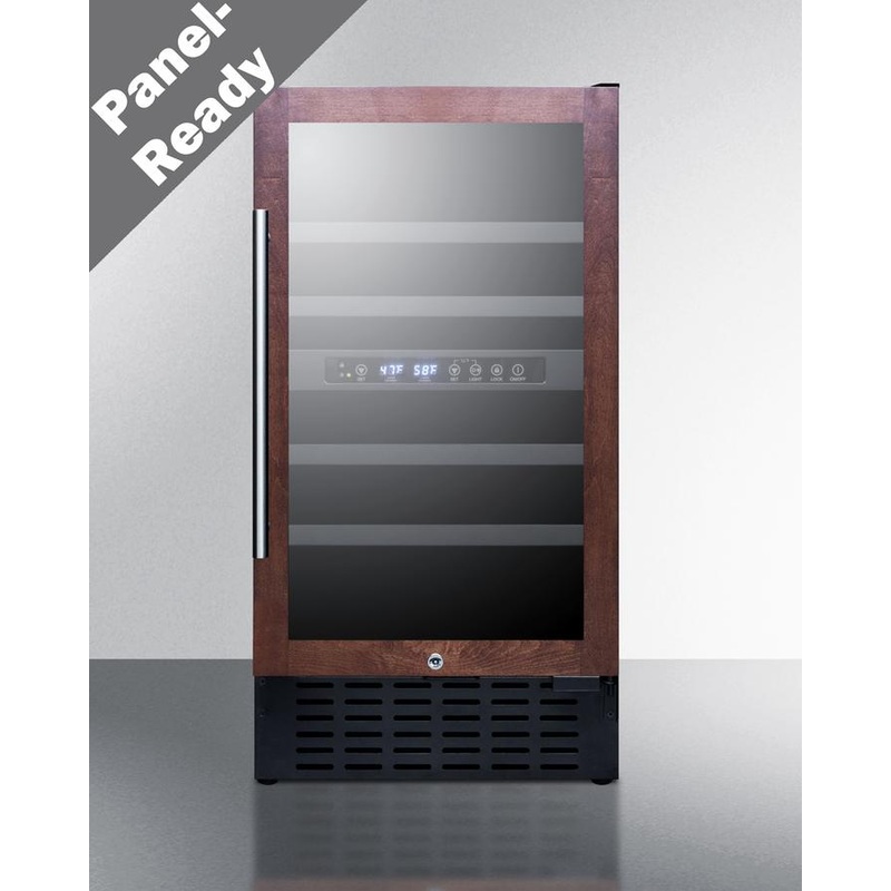 Summit SWC182ZPNR 18″ Wide Built-In Wine Cellar (Panel Not Included)