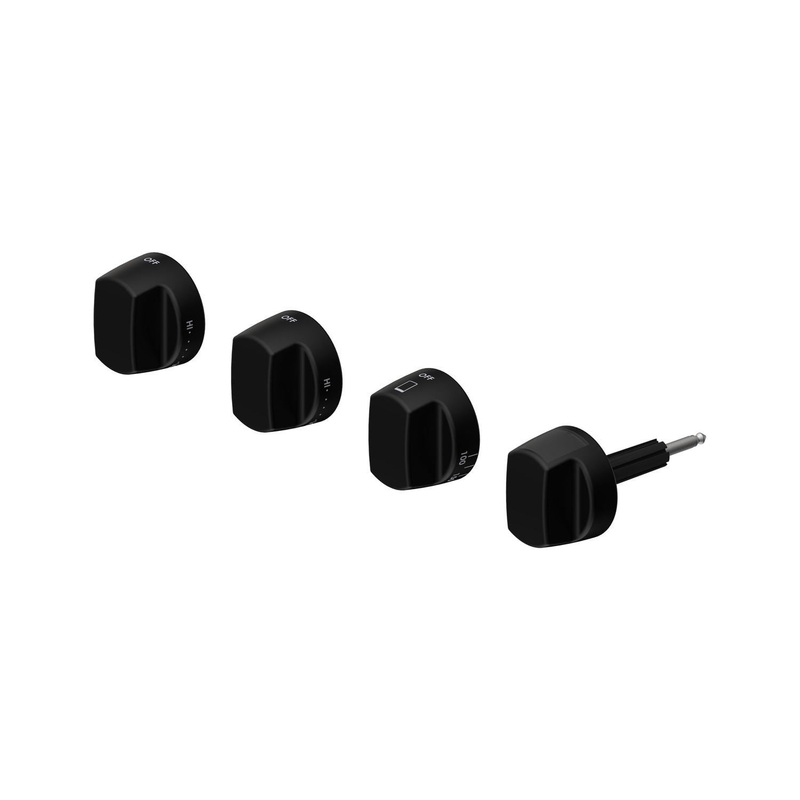 Wolf 9015759 36″ Dual Fuel Black Knobs