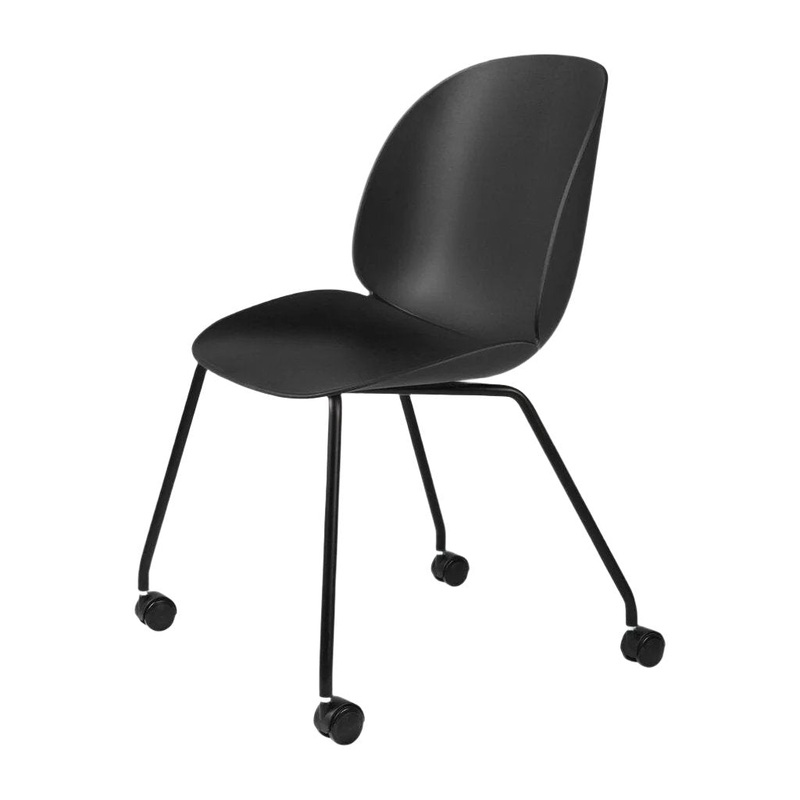 Beetle Meeting Chair 4 Legs with Castors