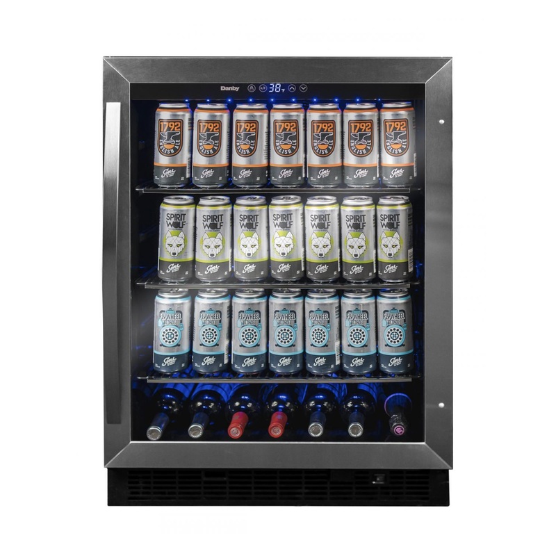 Danby DBC057A1BSS Danby 5.7 Cu. Ft. Built-In Beverage Center In Stainless Steel