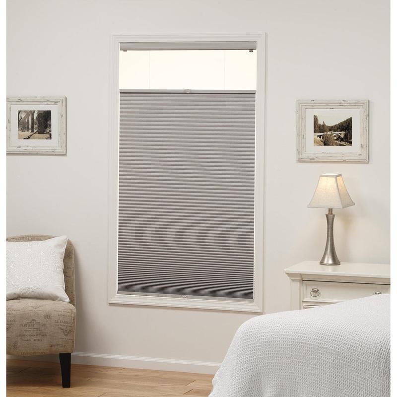 Sheba 1.5 inch Cordless Blackout Top Down bottom Up Cellular Shade Symple Stuff Blind Size: 31″ W x 64″L Finish: Sterling Gray