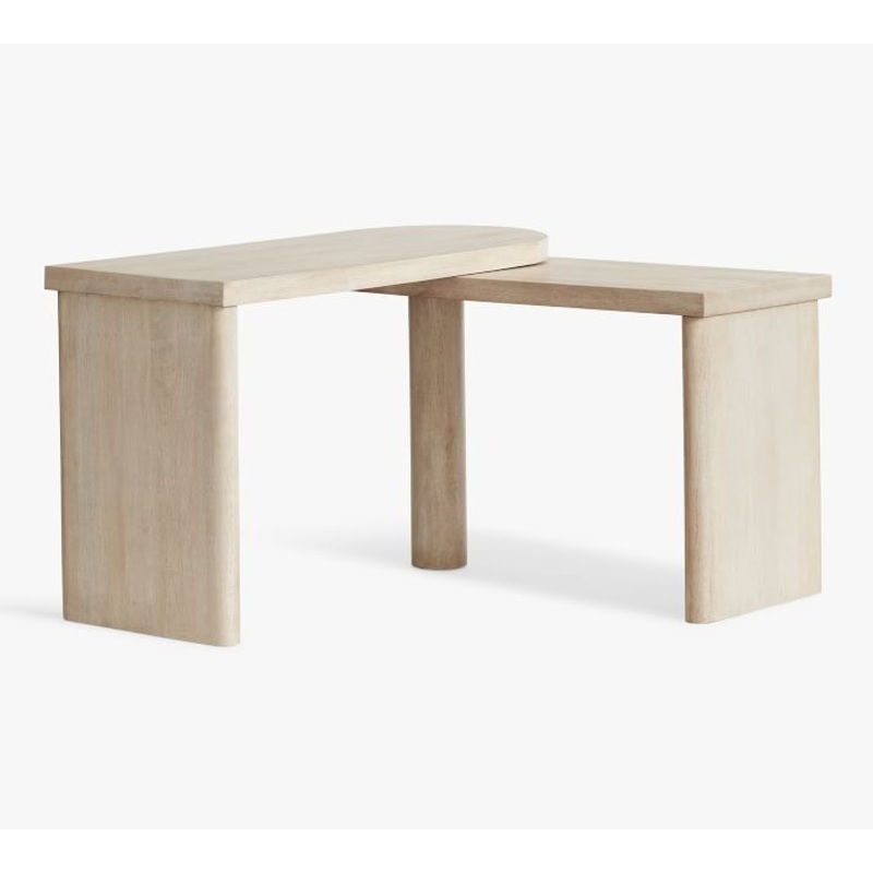 Cayman Rotating L-Shaped Desk