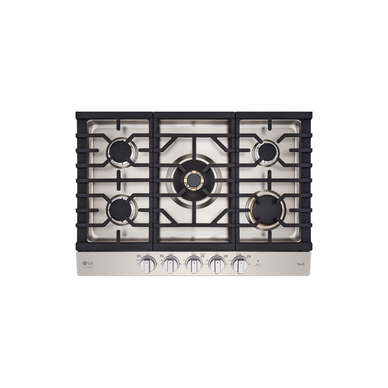 CBGS3028S LG STUDIO 30″ UltraHeat Gas Cooktop with EasyClean
