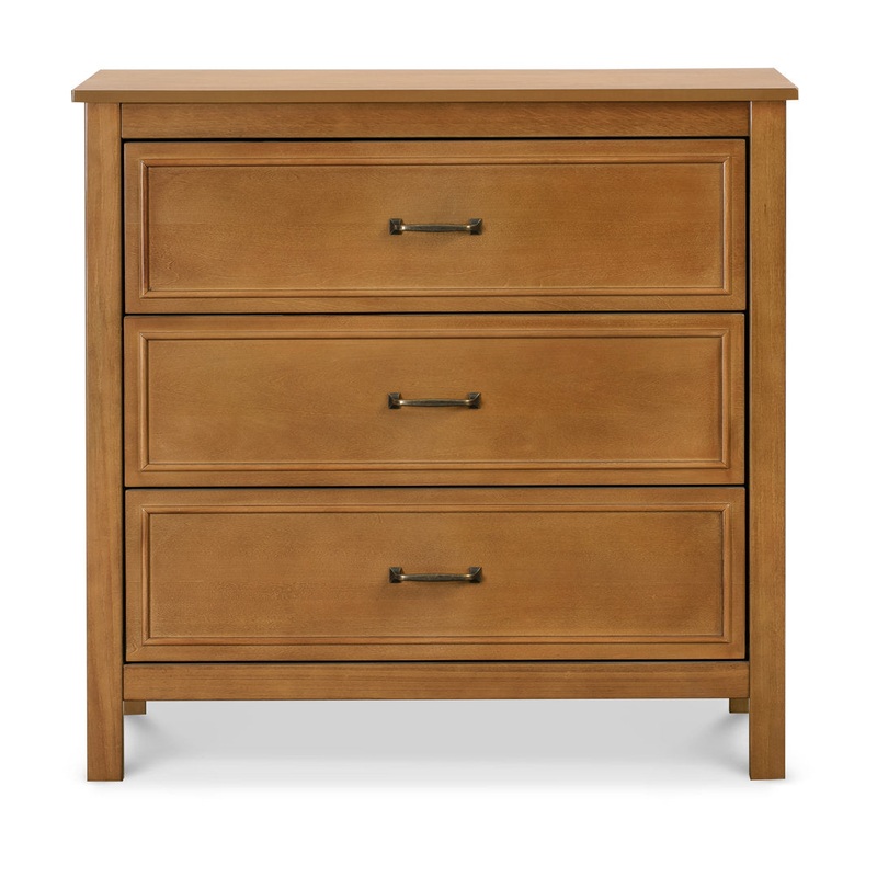 Charlie 3 Drawer Dresser daVinci Color: Chestnut
