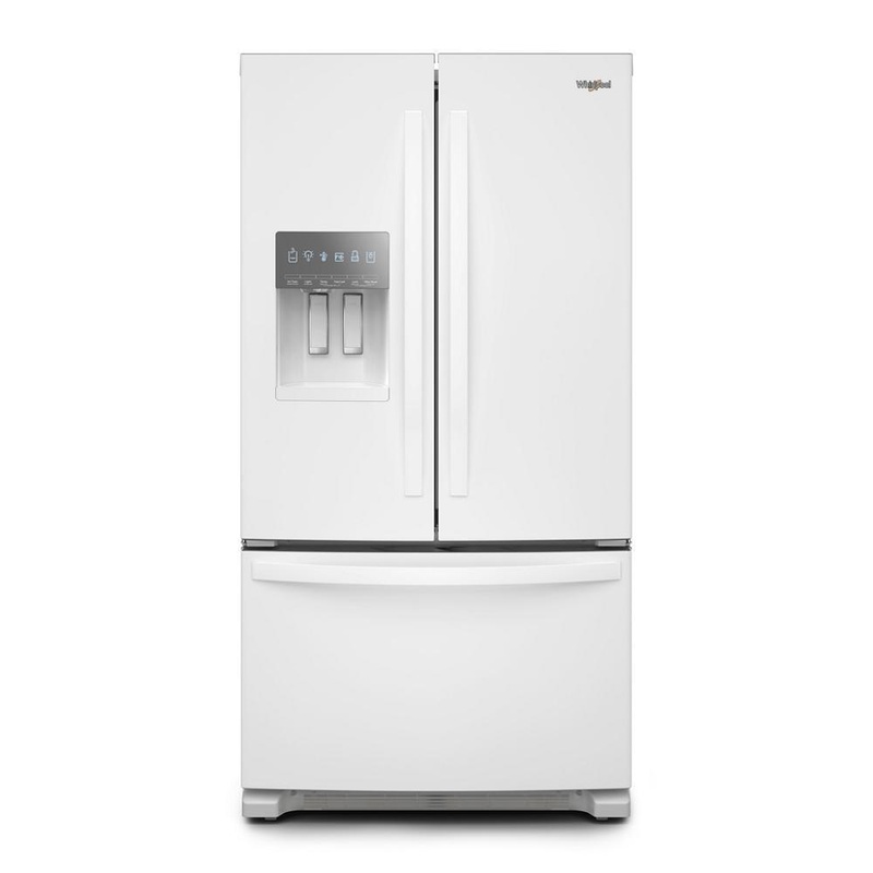 Whirlpool WRFF3436RW Whirlpool 36-Inch Wide French Door Bottom Mount Refrigerator
