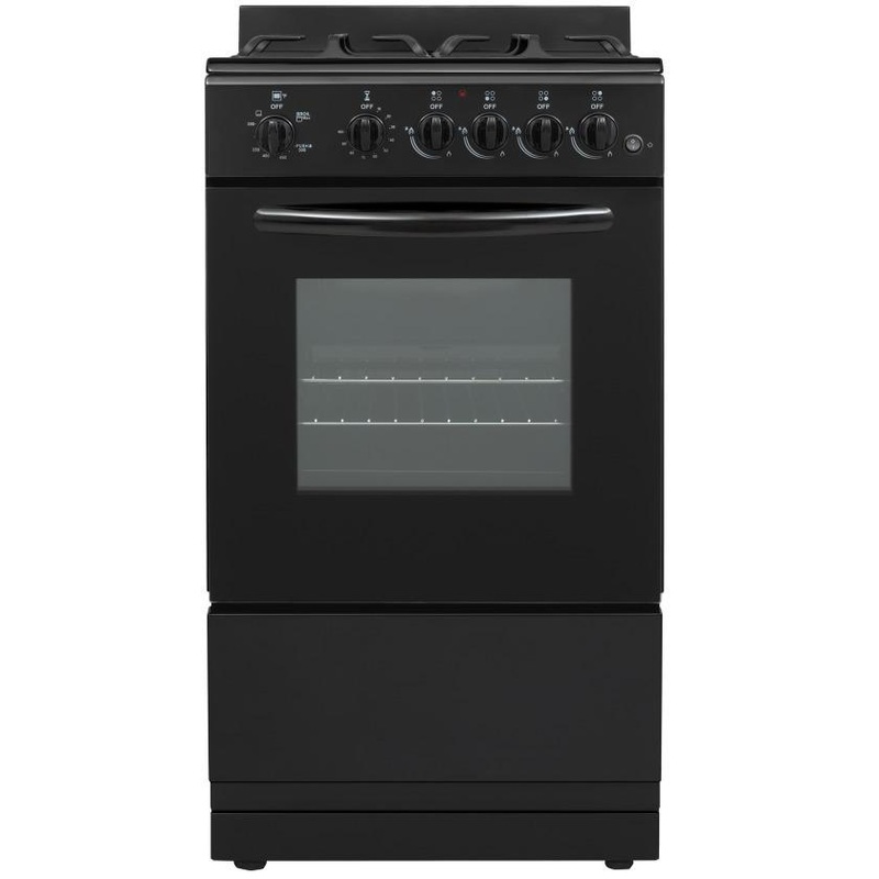 Element Appliance EGR204MCCB Element 1.9 Cu. Ft. 20 Gas Range – Black (Egr204Mccb)