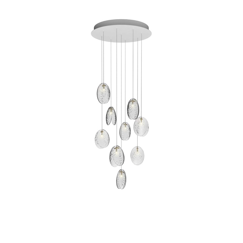 Mussels Round LED Chandelier