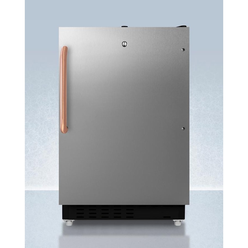 Summit ADA302BRFZSSTBC 21″ Wide Built-in Refrigerator-freezer, ADA Compliant