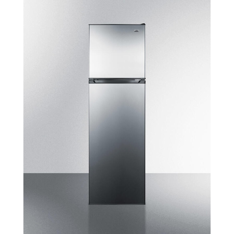 Summit FF923PLIM 22″ Wide Top Mount Refrigerator-Freezer With Icemaker