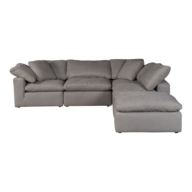 Ultra-Comfy Modular Lounge System with Performance Fabric