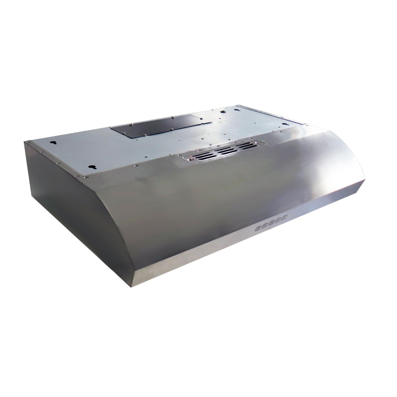 Xo Appliance XOE230W 30″ 400 Cfm Under Cabinet Range Hood White