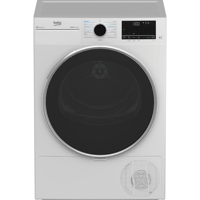 Beko HPD24414W 24″ Heat Pump Ventless Front Load Dryer