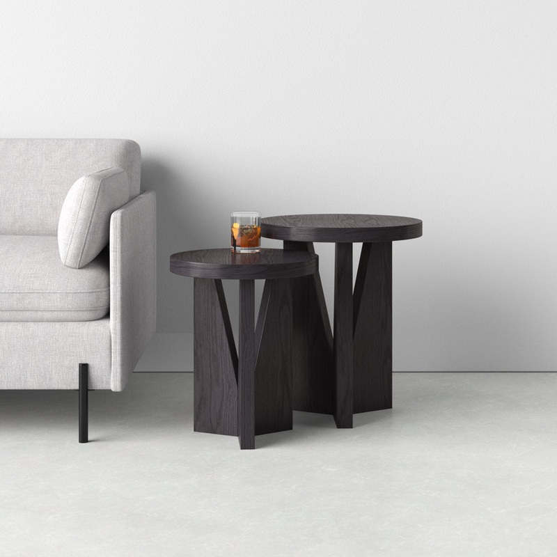 Bodiam Pedestal Nesting Tables AllModern