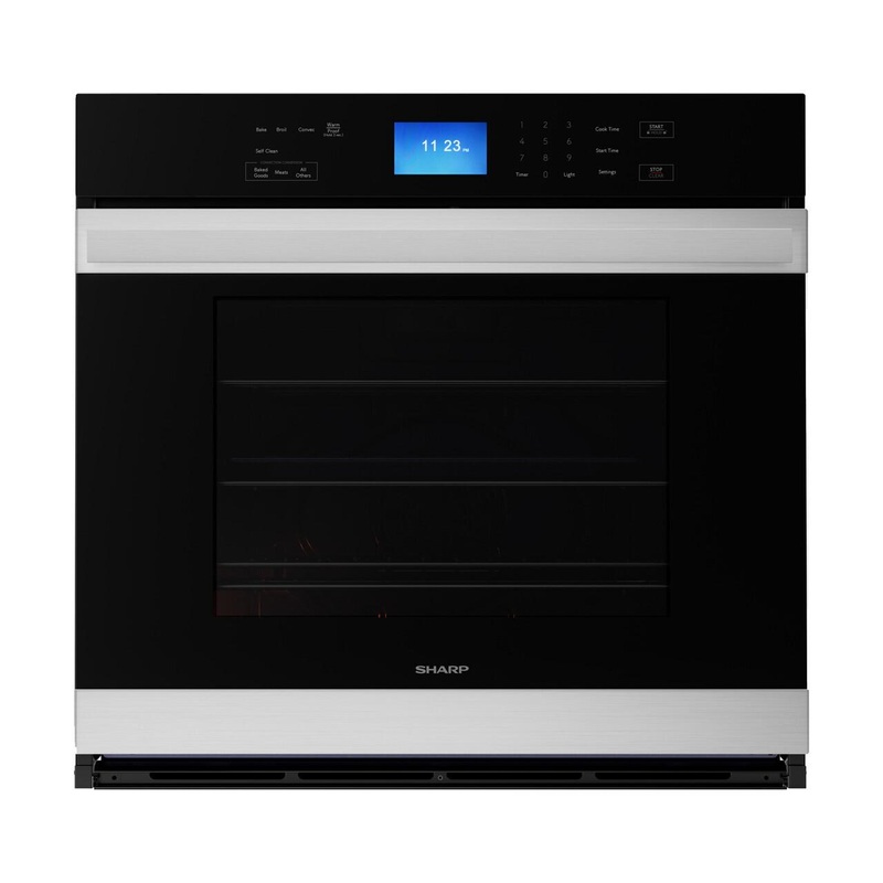Sharp SWA3062GS Stainless Steel European Convection Built-In Single Wall Oven