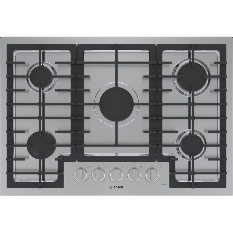 Bosch NGM5059UC 500 Series, Gas hob, 30”, Stainless steel