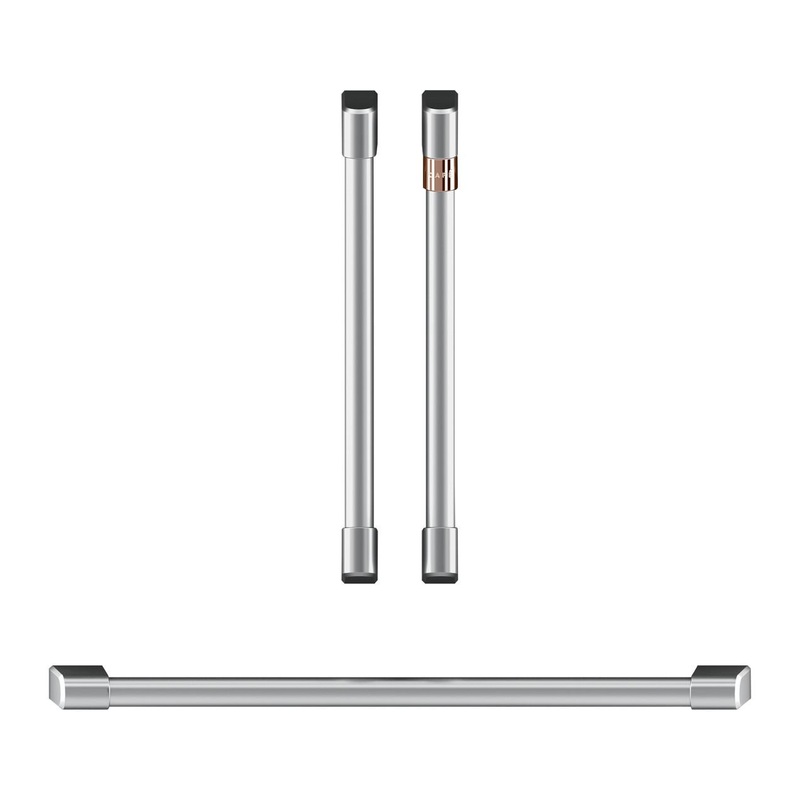 Cafe CXWDFHKPMSS CAF(EBACK) 2 French-Door Handles; 1 – 30″ Handle; – Brushed Stainless