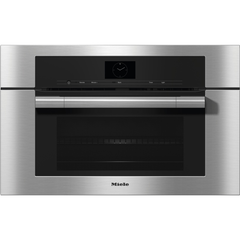 Miele H7570BMCTS H 7570 Bm Clean Touch Steel – 30″ Compact Speed Oven In A Perfectly Combinable Design With Automatic Programs And Combi Modes.