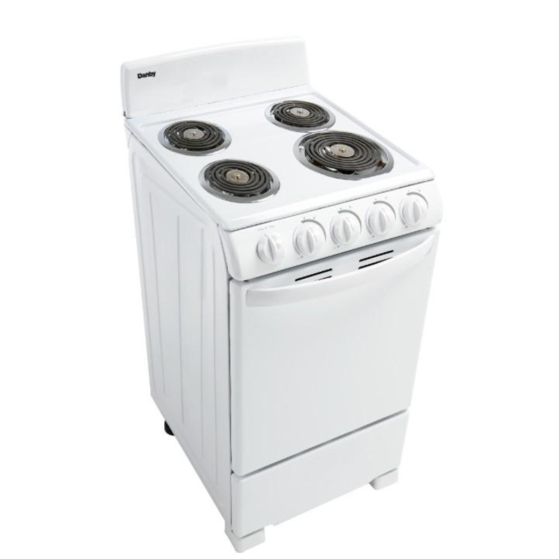 Danby 20″ Wide Electric Range in White