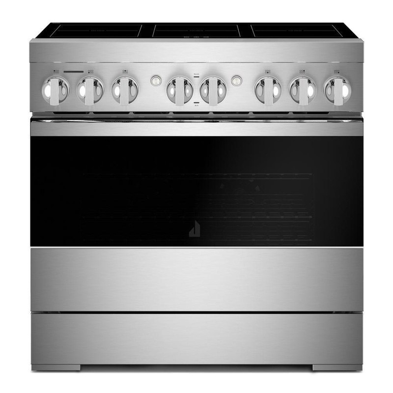 Jennair JPIFC736RM Noir 36″ Induction Professional-Style Range