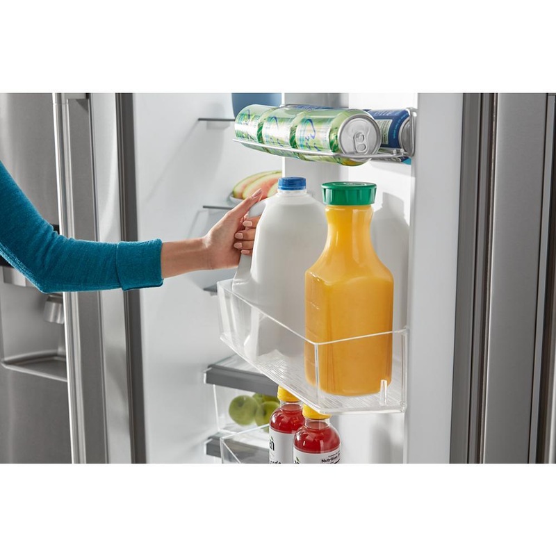 Maytag MRSF4036PW 36-Inch Wide Side-by-Side Refrigerator – 25 Cu. Ft.