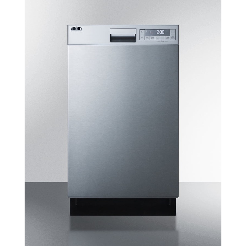 Summit DW18SS4ADA 18″ Wide Built-In Dishwasher