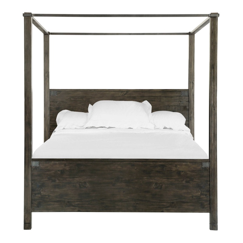 Breezewood Canopy Bed Birch Lane Size: King