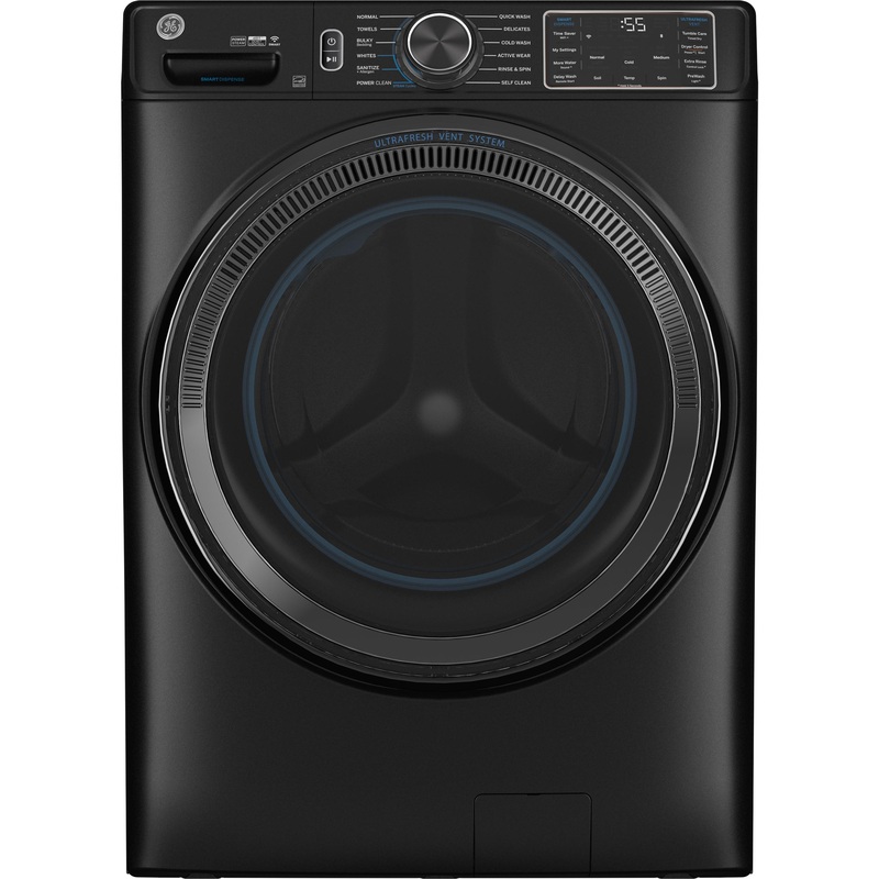 Ge Appliances GFW655SPVDS Ge 5.0 Cu. Ft. Capacity Smart Front Load Energy Star Steam Washer With Smartdispense Ultrafresh Vent System With Odorblock And Sanitize + Allergen
