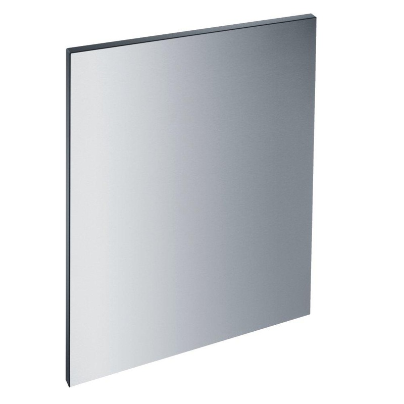 Miele GFVI7017212670590 Int. Front Panel: W X H, 24 X 28 In – Clean Touch Steel W/O Handle & Bore Holes For Fully Integrated Dishwashers